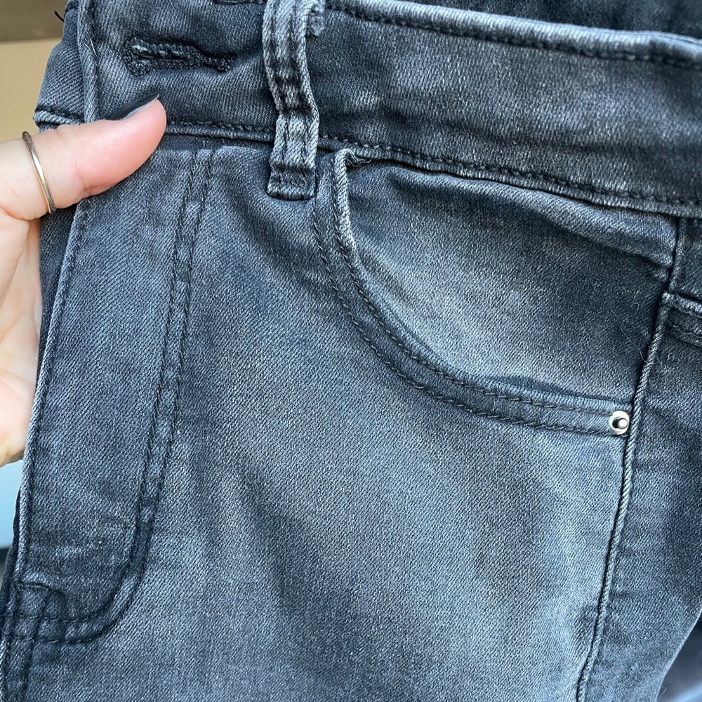 Gray jeans